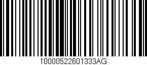Código de barras (EAN, GTIN, SKU, ISBN): '10000522601333AG'