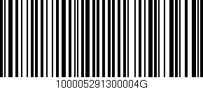 Código de barras (EAN, GTIN, SKU, ISBN): '100005291300004G'