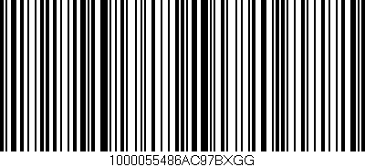 Código de barras (EAN, GTIN, SKU, ISBN): '1000055486AC97BXGG'