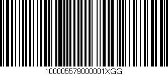 Código de barras (EAN, GTIN, SKU, ISBN): '100005579000001XGG'