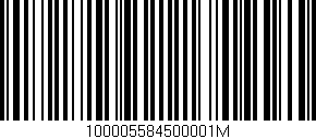 Código de barras (EAN, GTIN, SKU, ISBN): '100005584500001M'