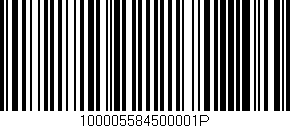 Código de barras (EAN, GTIN, SKU, ISBN): '100005584500001P'
