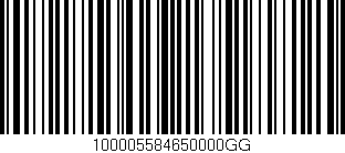 Código de barras (EAN, GTIN, SKU, ISBN): '100005584650000GG'