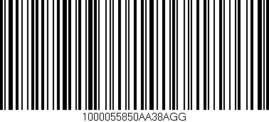 Código de barras (EAN, GTIN, SKU, ISBN): '1000055850AA38AGG'