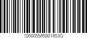 Código de barras (EAN, GTIN, SKU, ISBN): '100005585901653G'