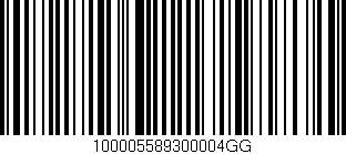 Código de barras (EAN, GTIN, SKU, ISBN): '100005589300004GG'