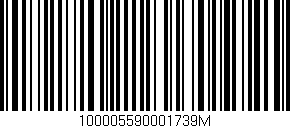 Código de barras (EAN, GTIN, SKU, ISBN): '100005590001739M'