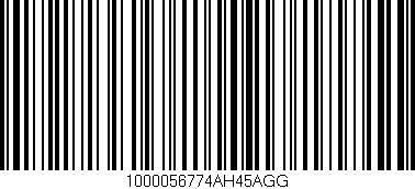 Código de barras (EAN, GTIN, SKU, ISBN): '1000056774AH45AGG'