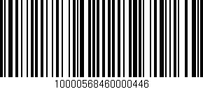 Código de barras (EAN, GTIN, SKU, ISBN): '10000568460000446'