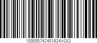 Código de barras (EAN, GTIN, SKU, ISBN): '100005742401824XGG'
