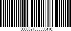 Código de barras (EAN, GTIN, SKU, ISBN): '10000591550000410'