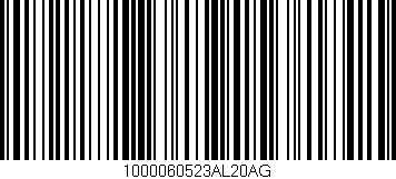 Código de barras (EAN, GTIN, SKU, ISBN): '1000060523AL20AG'