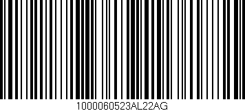 Código de barras (EAN, GTIN, SKU, ISBN): '1000060523AL22AG'