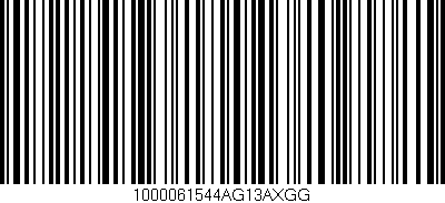 Código de barras (EAN, GTIN, SKU, ISBN): '1000061544AG13AXGG'