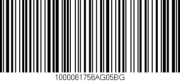 Código de barras (EAN, GTIN, SKU, ISBN): '1000061756AG05BG'