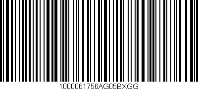 Código de barras (EAN, GTIN, SKU, ISBN): '1000061756AG05BXGG'