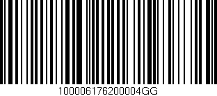 Código de barras (EAN, GTIN, SKU, ISBN): '100006176200004GG'