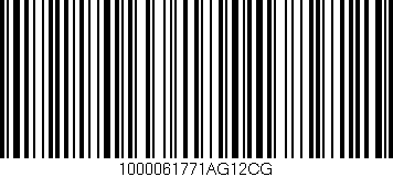 Código de barras (EAN, GTIN, SKU, ISBN): '1000061771AG12CG'