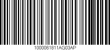 Código de barras (EAN, GTIN, SKU, ISBN): '1000061811AG03AP'