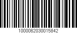 Código de barras (EAN, GTIN, SKU, ISBN): '1000062030015842'