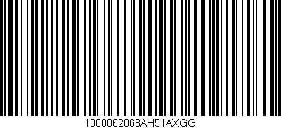Código de barras (EAN, GTIN, SKU, ISBN): '1000062068AH51AXGG'