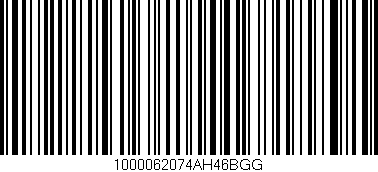 Código de barras (EAN, GTIN, SKU, ISBN): '1000062074AH46BGG'