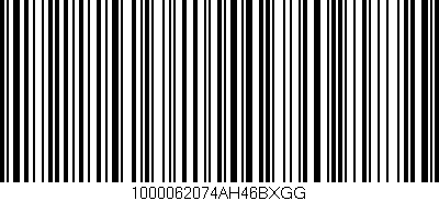 Código de barras (EAN, GTIN, SKU, ISBN): '1000062074AH46BXGG'