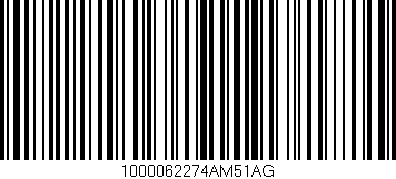 Código de barras (EAN, GTIN, SKU, ISBN): '1000062274AM51AG'