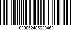 Código de barras (EAN, GTIN, SKU, ISBN): '1000062485023463'
