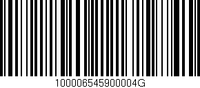 Código de barras (EAN, GTIN, SKU, ISBN): '100006545900004G'