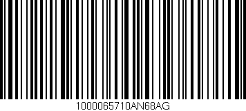Código de barras (EAN, GTIN, SKU, ISBN): '1000065710AN68AG'