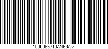 Código de barras (EAN, GTIN, SKU, ISBN): '1000065710AN68AM'