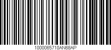 Código de barras (EAN, GTIN, SKU, ISBN): '1000065710AN68AP'