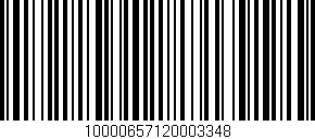 Código de barras (EAN, GTIN, SKU, ISBN): '10000657120003348'