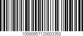 Código de barras (EAN, GTIN, SKU, ISBN): '10000657120003350'