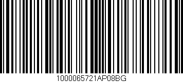 Código de barras (EAN, GTIN, SKU, ISBN): '1000065721AP08BG'