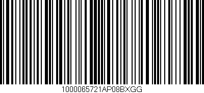 Código de barras (EAN, GTIN, SKU, ISBN): '1000065721AP08BXGG'