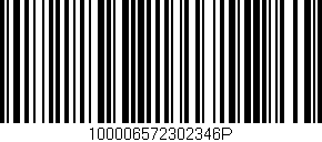 Código de barras (EAN, GTIN, SKU, ISBN): '100006572302346P'