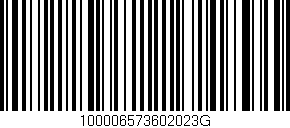 Código de barras (EAN, GTIN, SKU, ISBN): '100006573602023G'