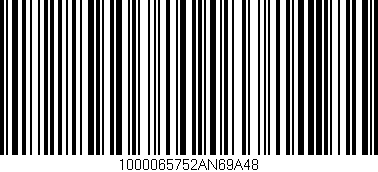 Código de barras (EAN, GTIN, SKU, ISBN): '1000065752AN69A48'