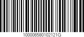 Código de barras (EAN, GTIN, SKU, ISBN): '100006580102121G'