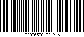 Código de barras (EAN, GTIN, SKU, ISBN): '100006580102121M'