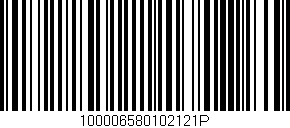 Código de barras (EAN, GTIN, SKU, ISBN): '100006580102121P'