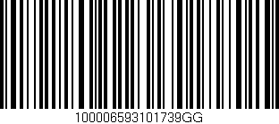 Código de barras (EAN, GTIN, SKU, ISBN): '100006593101739GG'