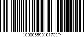 Código de barras (EAN, GTIN, SKU, ISBN): '100006593101739P'