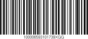 Código de barras (EAN, GTIN, SKU, ISBN): '100006593101739XGG'