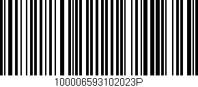 Código de barras (EAN, GTIN, SKU, ISBN): '100006593102023P'