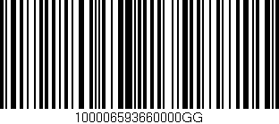 Código de barras (EAN, GTIN, SKU, ISBN): '100006593660000GG'