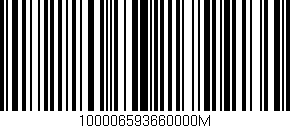 Código de barras (EAN, GTIN, SKU, ISBN): '100006593660000M'