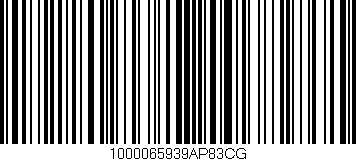 Código de barras (EAN, GTIN, SKU, ISBN): '1000065939AP83CG'